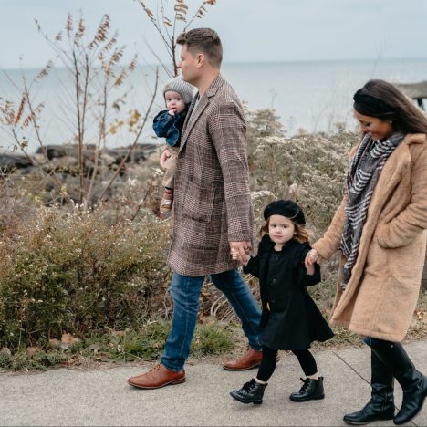 Family photography at Edgewater Beach Park